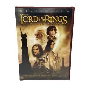 The Lord of the Rings: The Two Towers Movie 2 Discs DVD 2002 Widescreen Fantasy